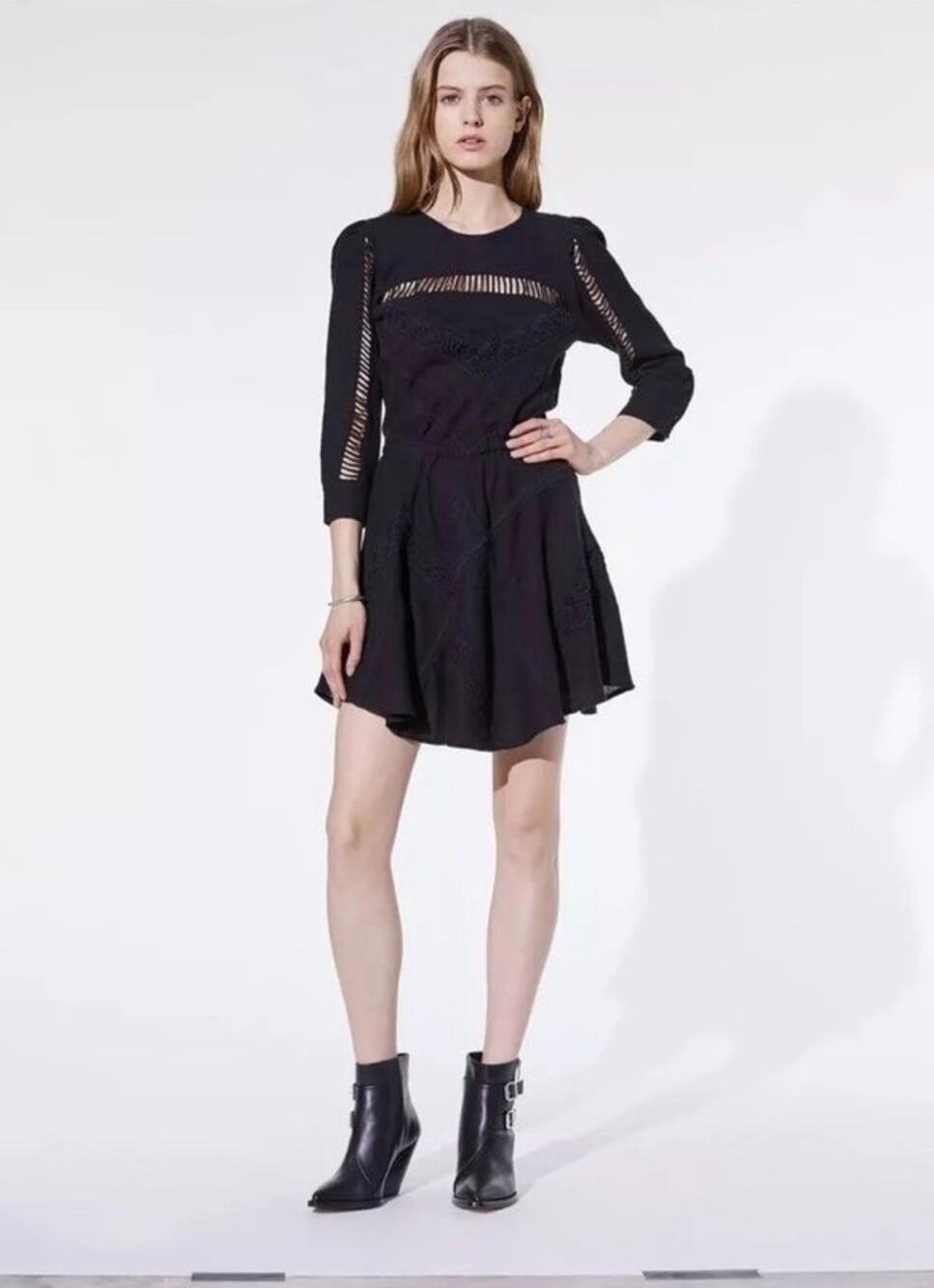 Iro Way Embroidered Dress